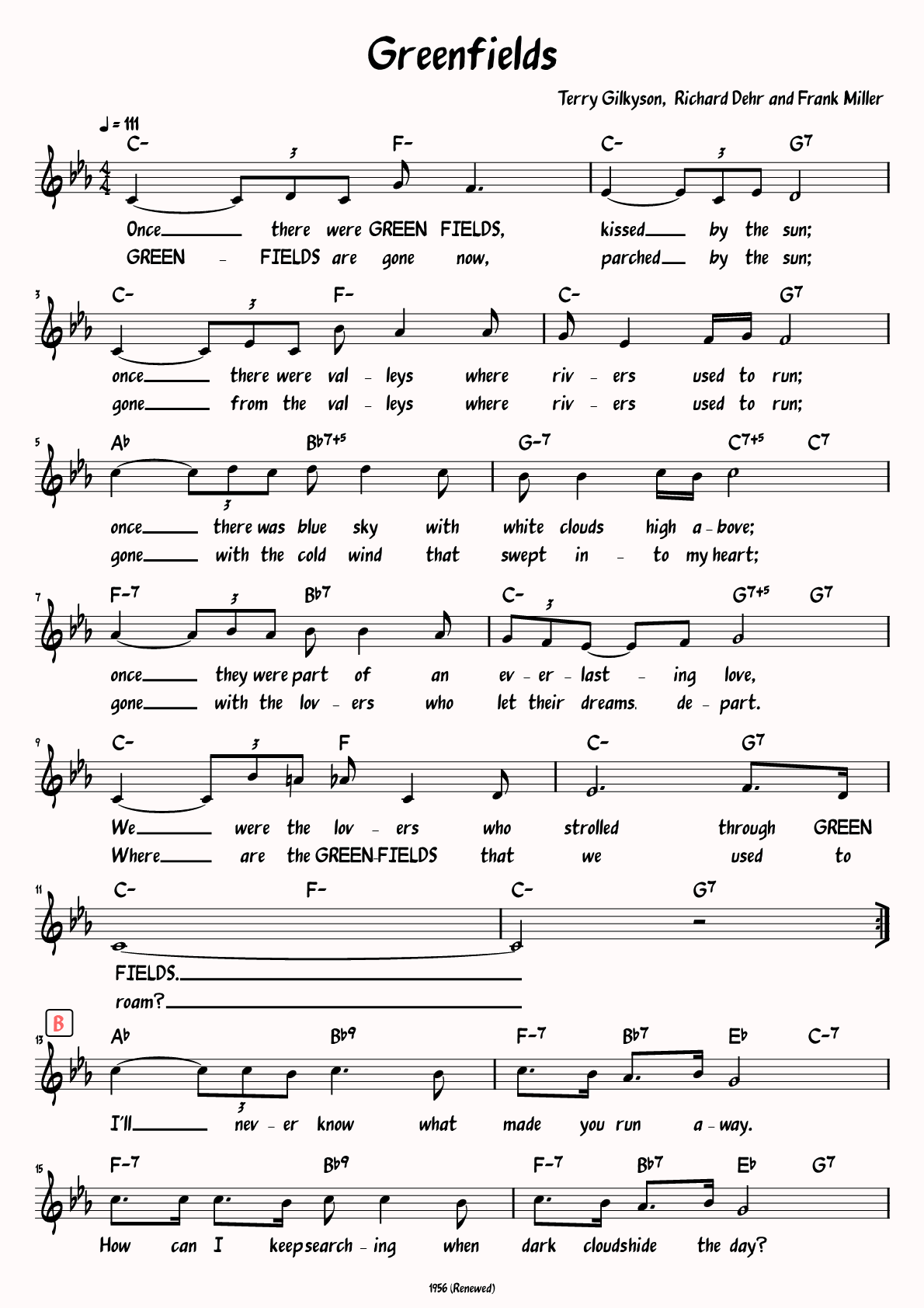 Sheet Music